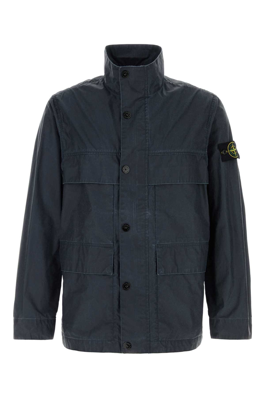 Stone Island Exterior: 65% Polyester 35% Cotton jacket in navy