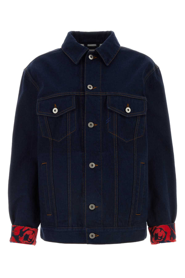 Burberry 100% Cotton jacket in navy