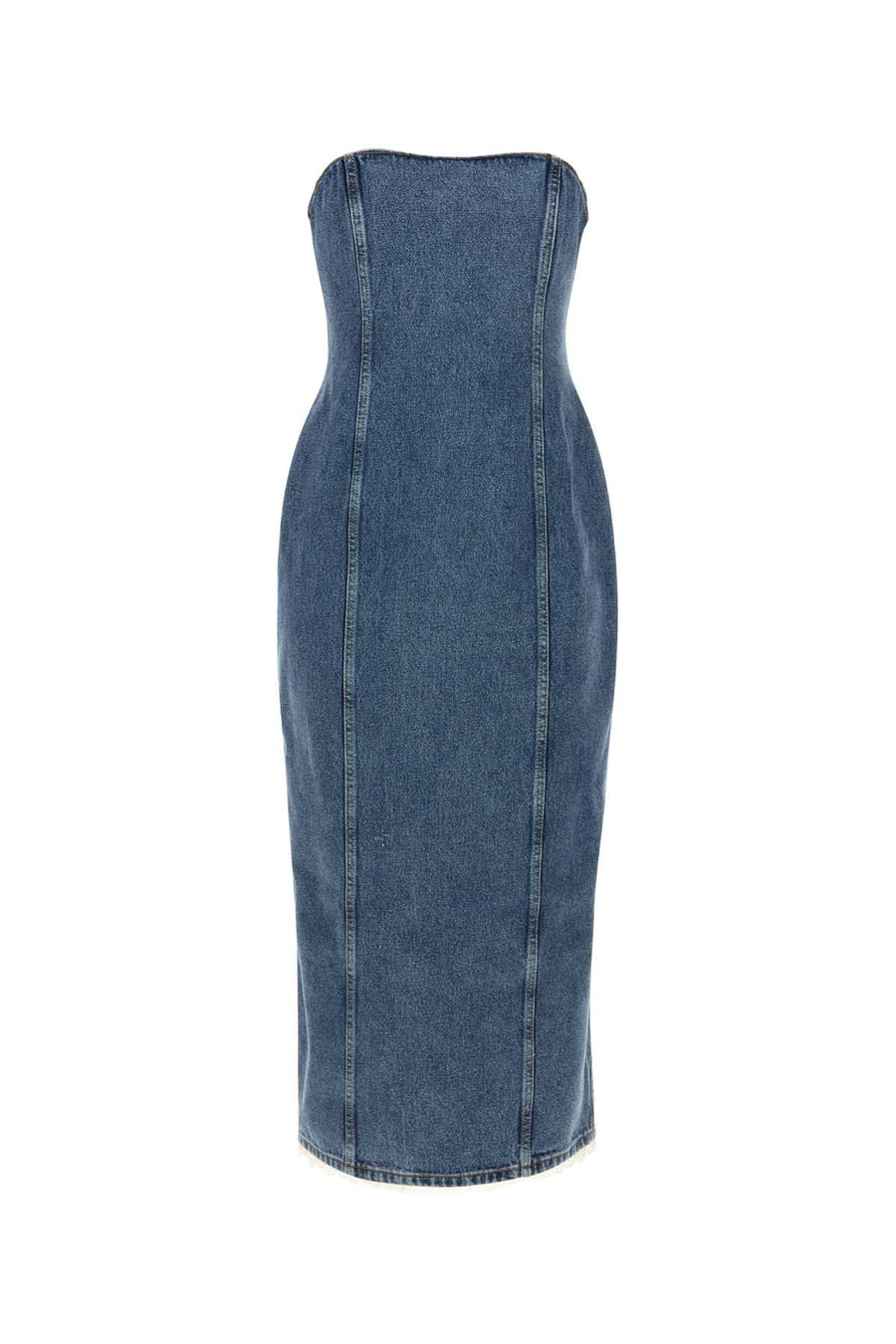 Magda Butrym Darkblue 100% Cotton dress in blue