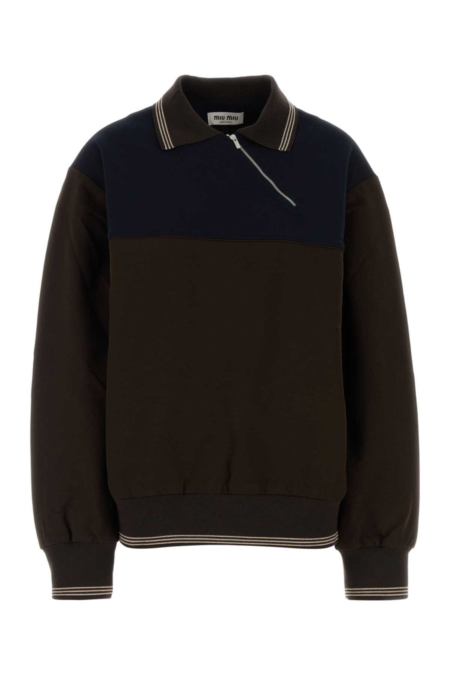 Miu Miu Viscose 85% sweatshirt in multicolor