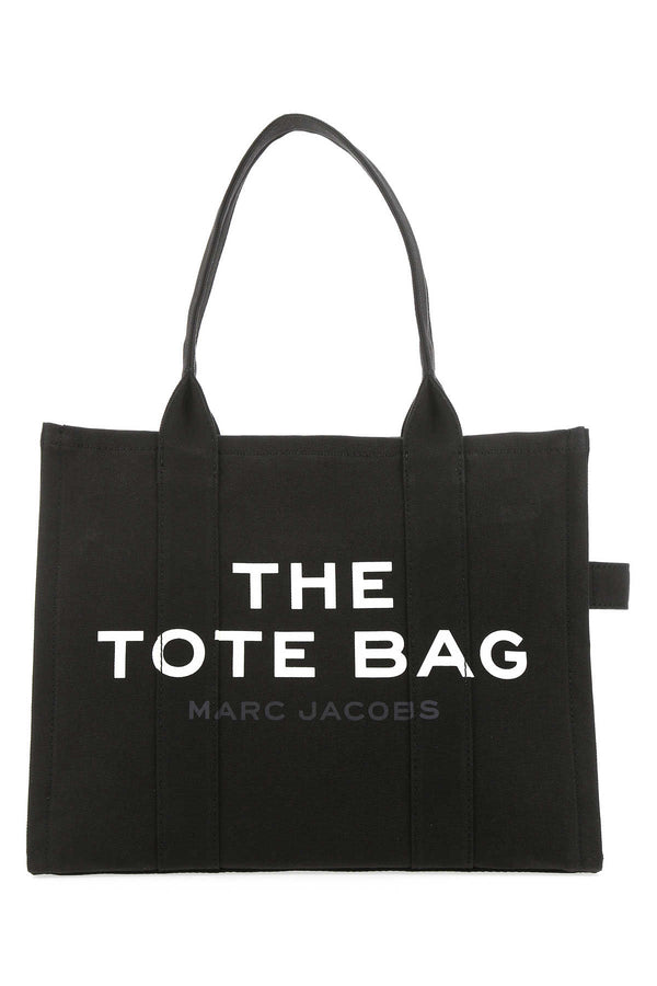 Marc Jacobs Mano 100% cotton tote bag in black