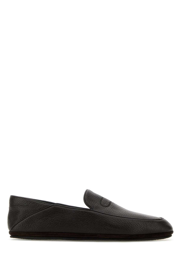 John Lobb 94% Leather loafer in brown