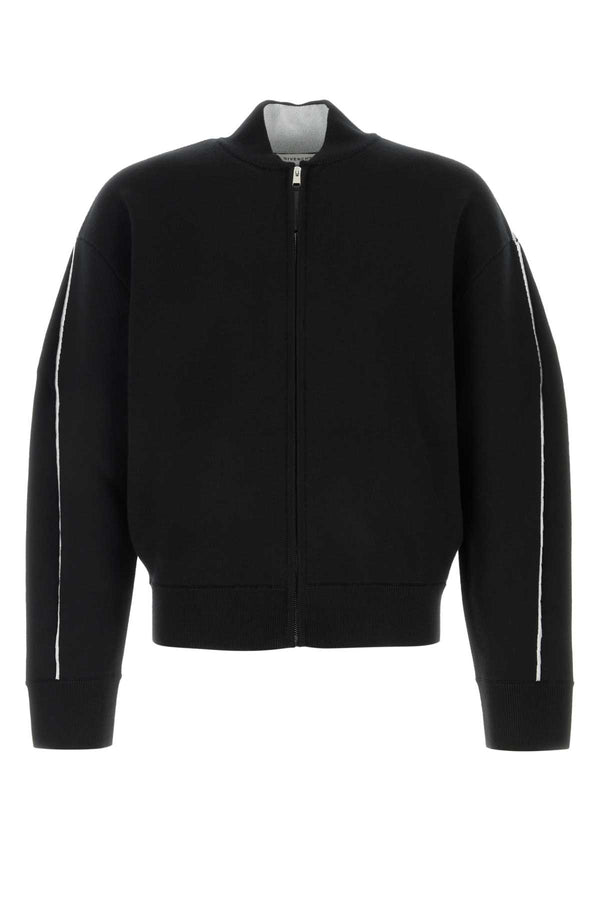 Givenchy Seam Exterior: 67% Wool 24% Polypropylene 8% Nylon 1% Elastane cardigan in black