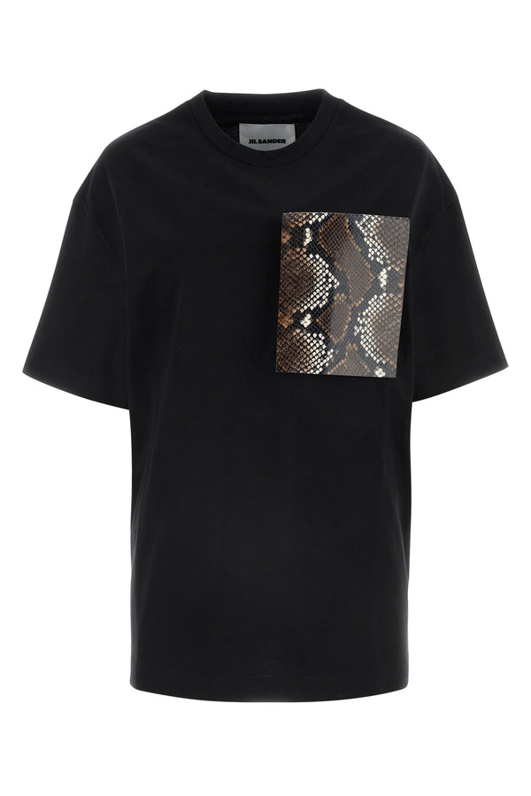 Jil Sander Primary Fabric: 100% Cotton - Lining: 100% Viscose-Rayon t-shirt in black