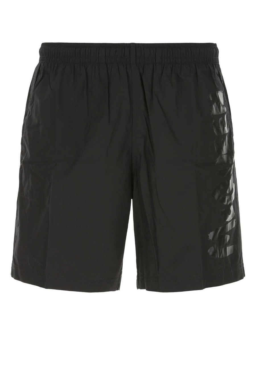 Alexander McQueen Exterior: 100% Nylon swimming shorts in black