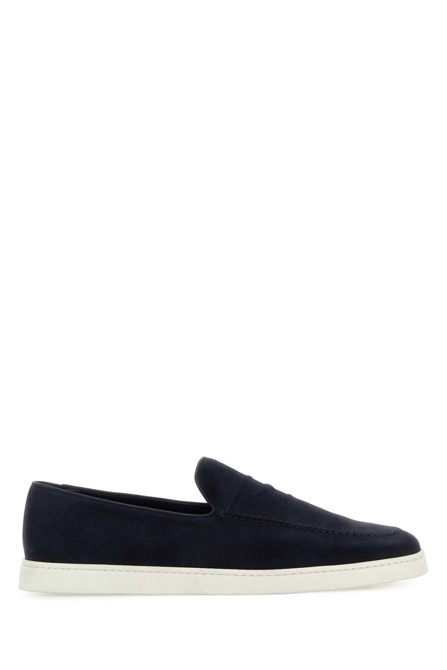 Church'S Exterior: 100% Suede loafer in navy