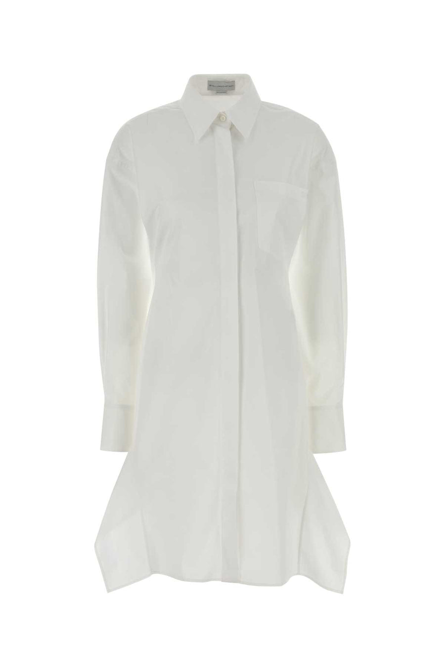 Stella McCartney 100% cotton dress in white