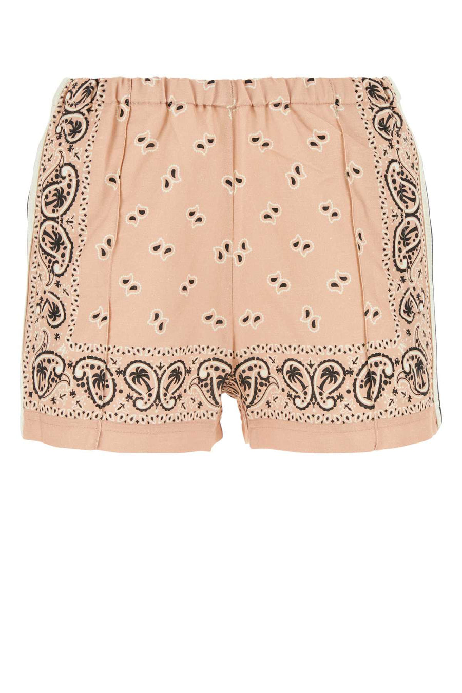 Palm Angels 55% Linen bermuda in pink