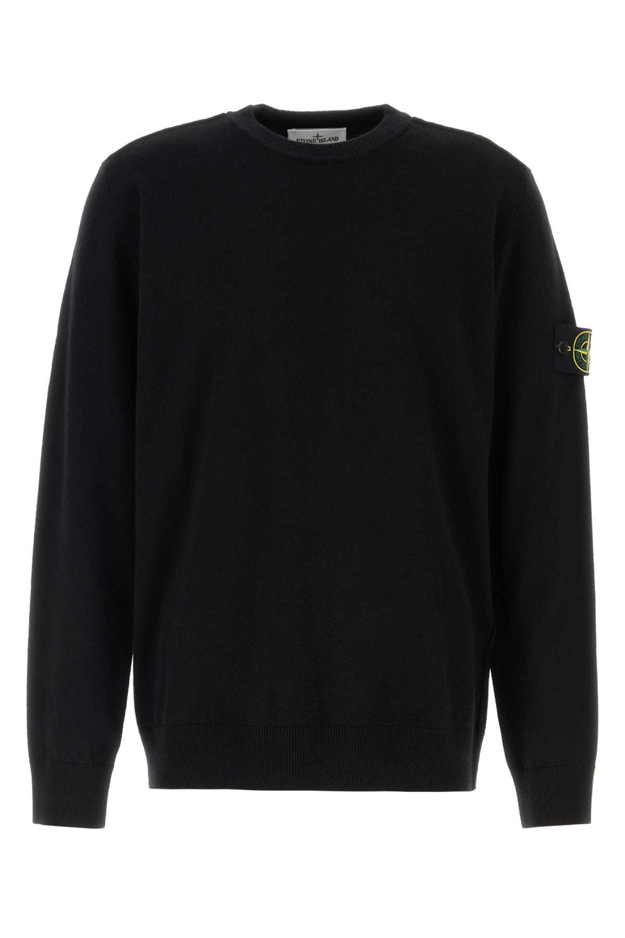 Stone Island 100% Virgin Wool sweater in black