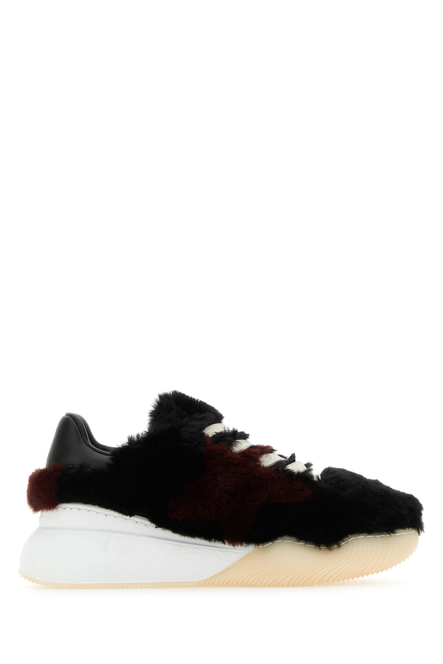 Stella McCartney 100% Polyester sneaker in black