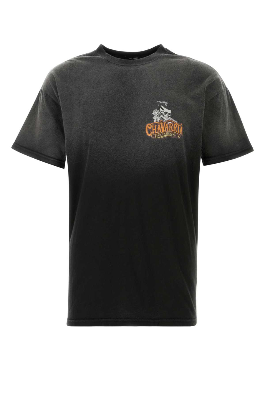 Willy Chavarria Pomade Exterior: 100% Cotton t-shirt in black