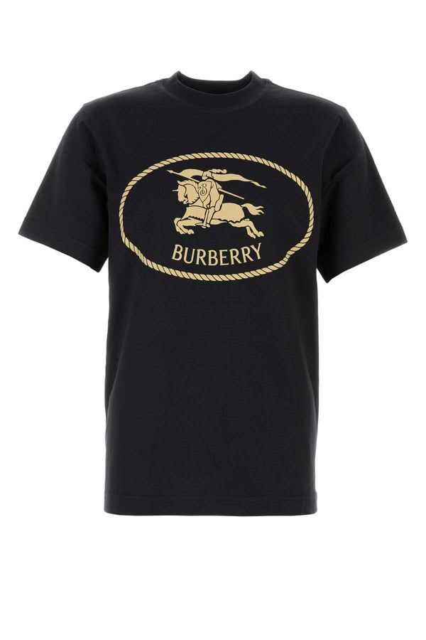 Black Cotton T-Shirt Exterior