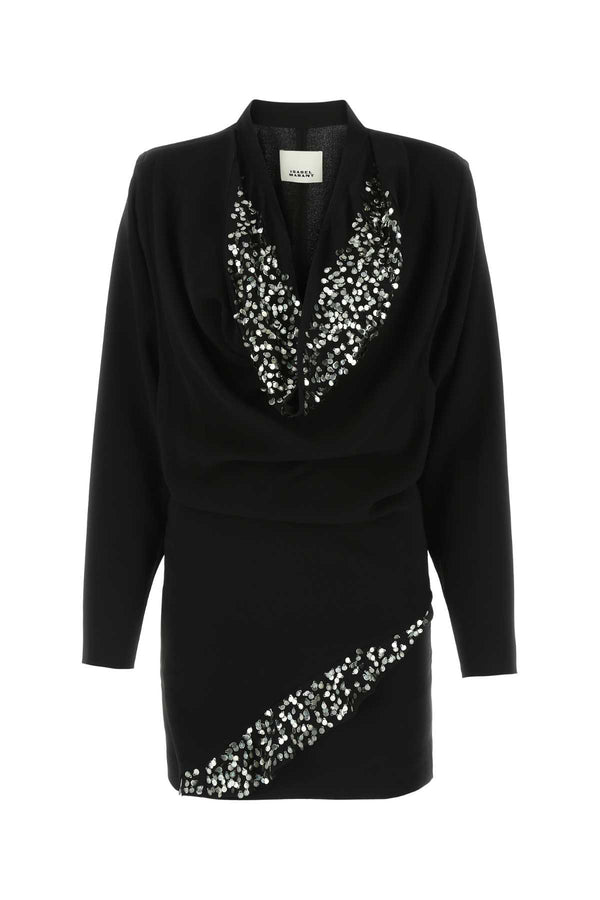 Isabel Marant 71% Acetate dress in black