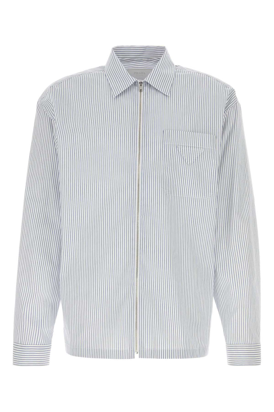 Prada 100% Cotton shirt in blue