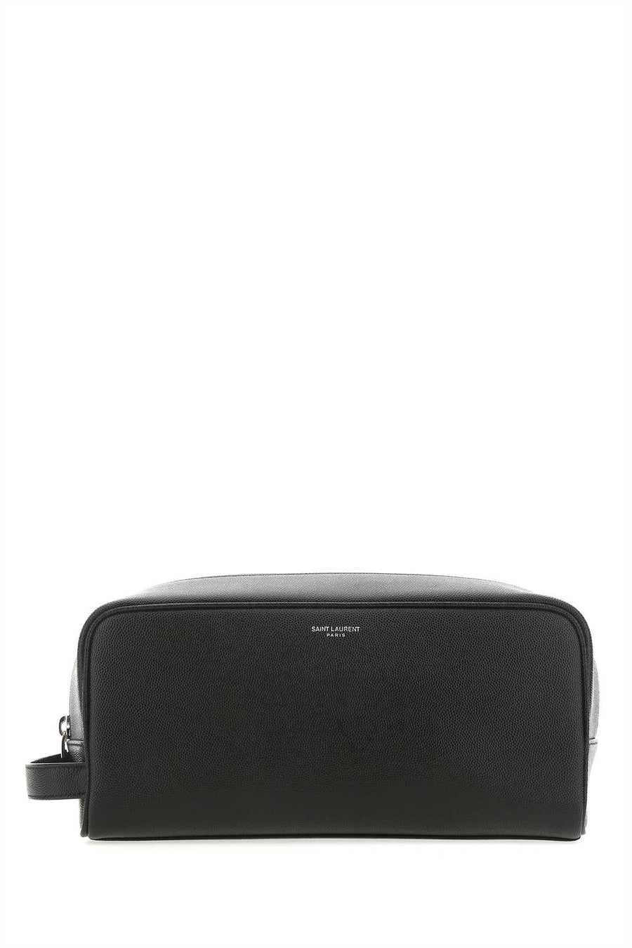 Saint Laurent Calf skin travel wallet in black