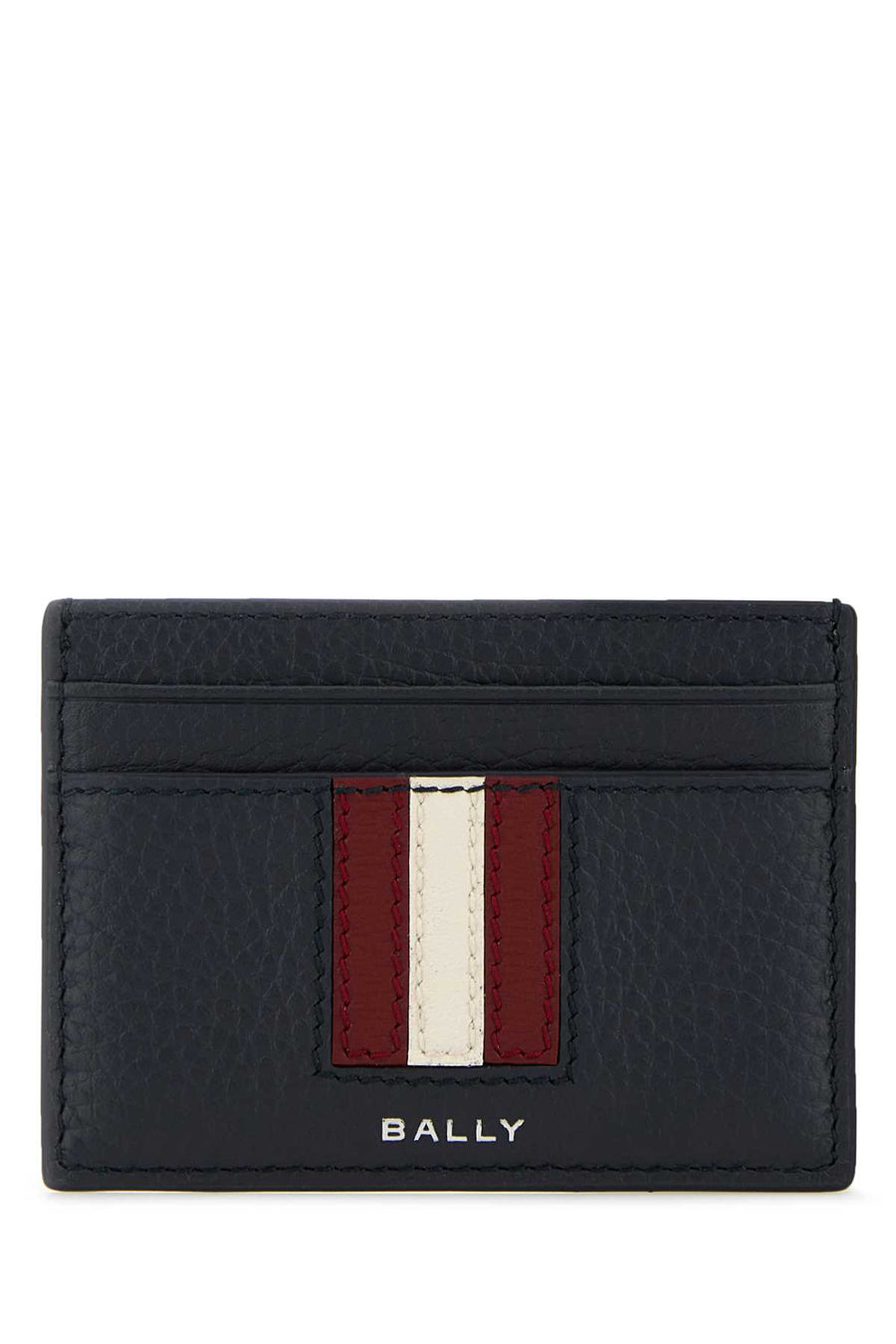 Bally Card Exterior: 100% Leather card case in black