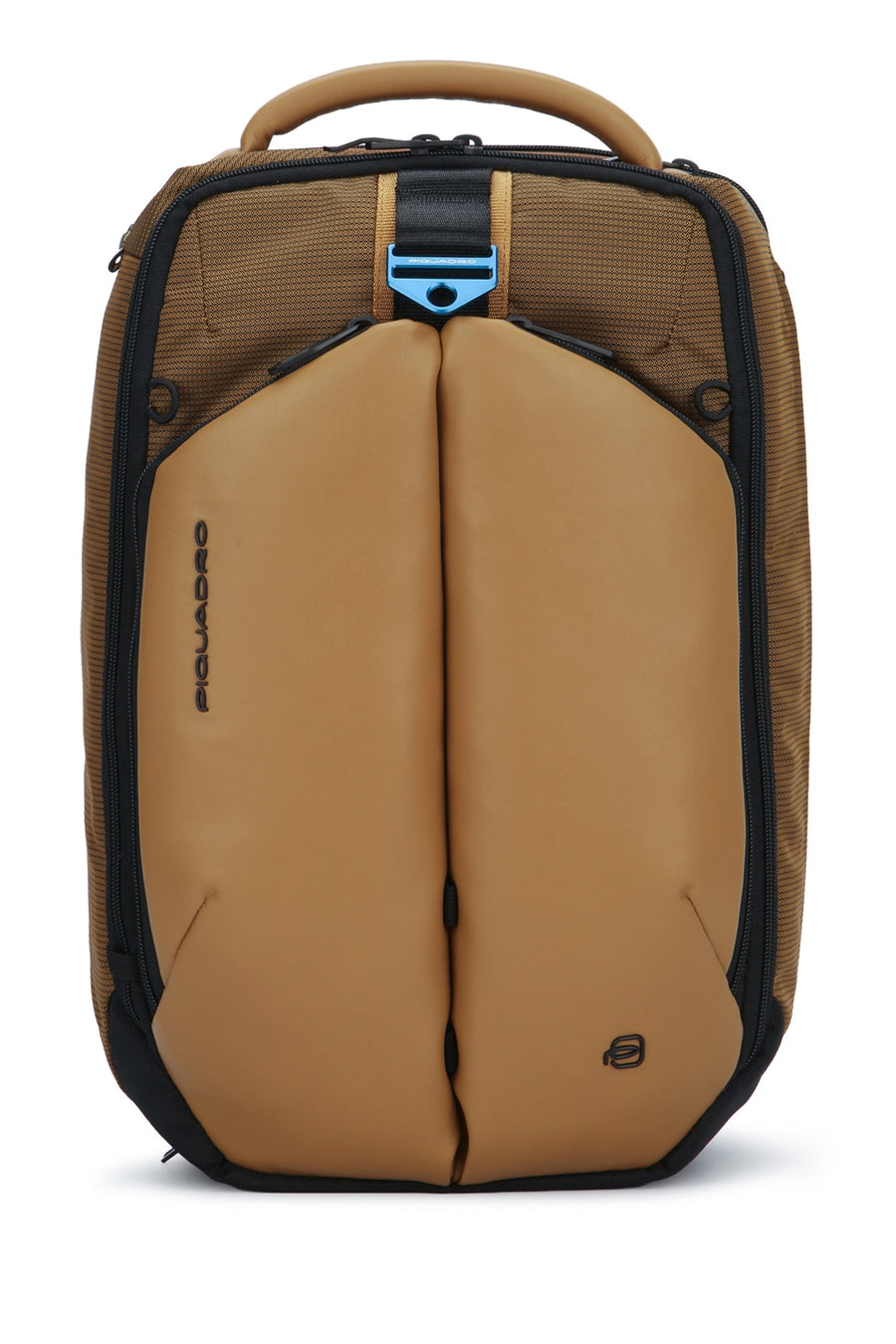 Piquadro Porta Ripstop nylon backpack in tan