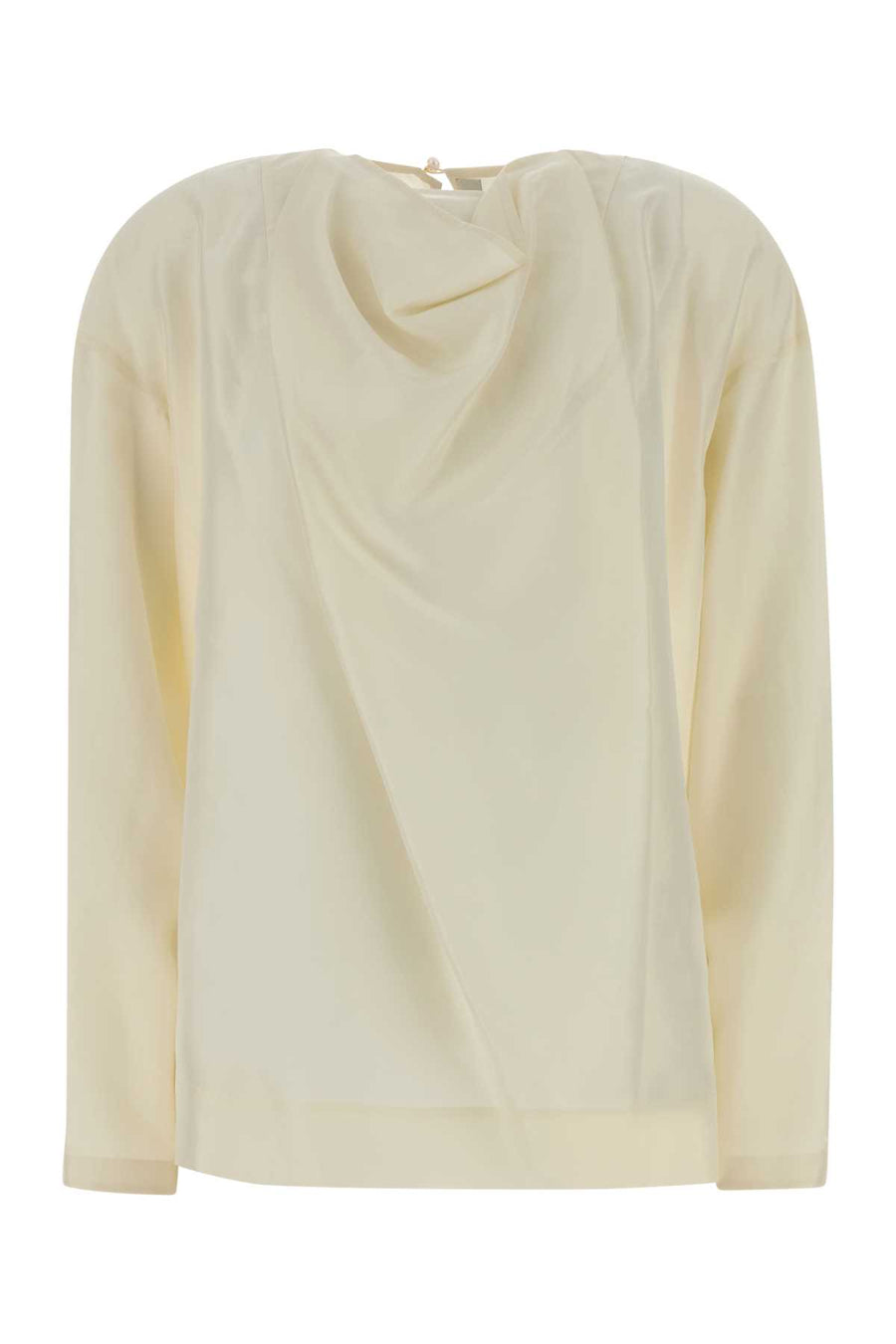 Carven 100% Silk sweater in beige
