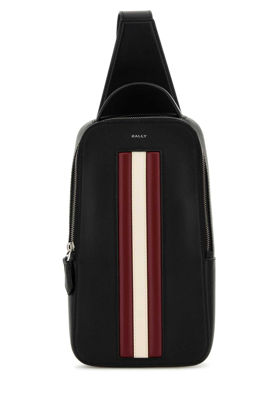 Bally Recycled bovine leather crossbody bag in black