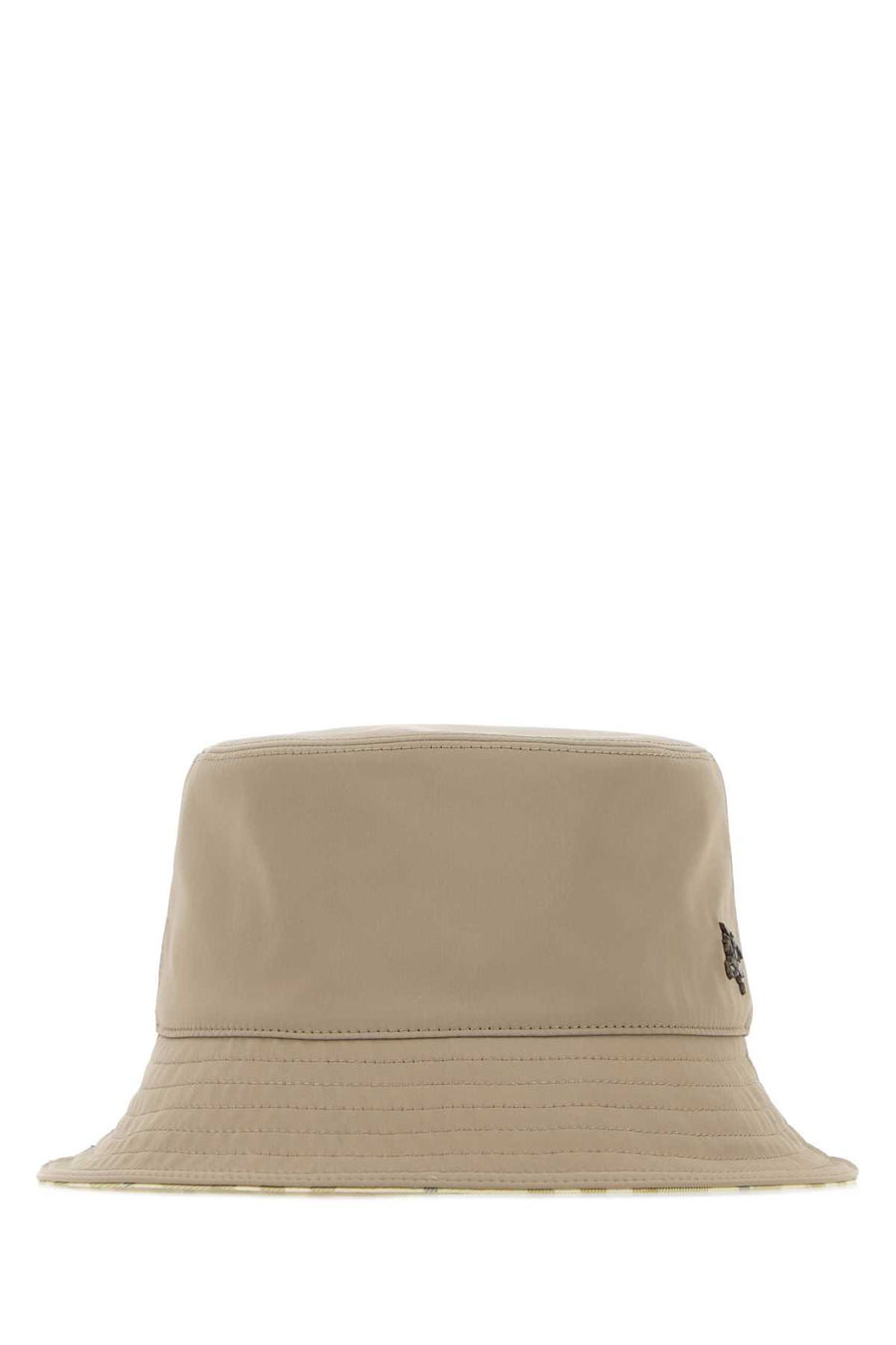 Burberry Nylon Exterior: 92% Nylon 8% Elastane; Lining: 100% Polyester bucket hat in beige