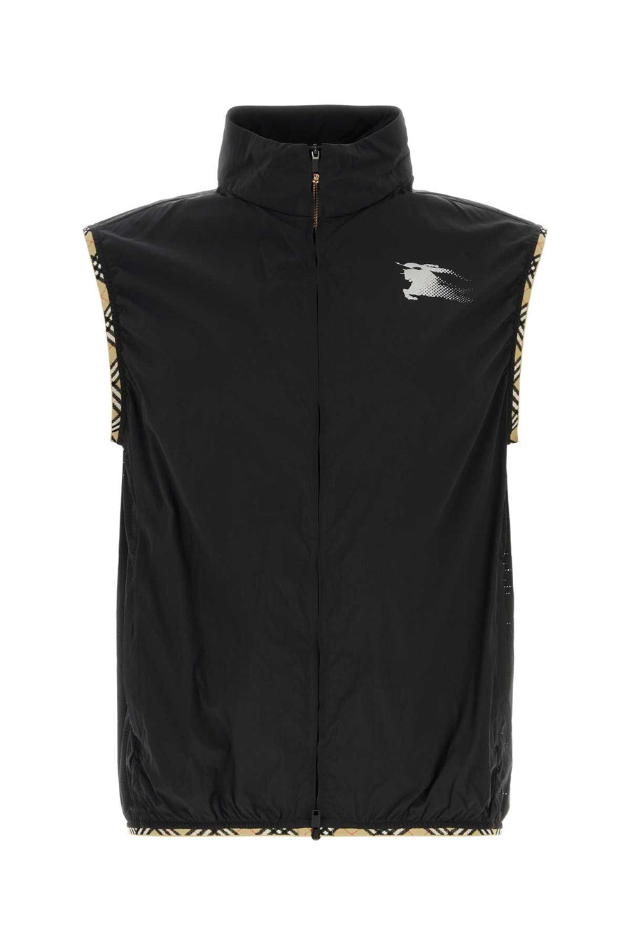 Burberry Exterior: 100% Nylon vest in black