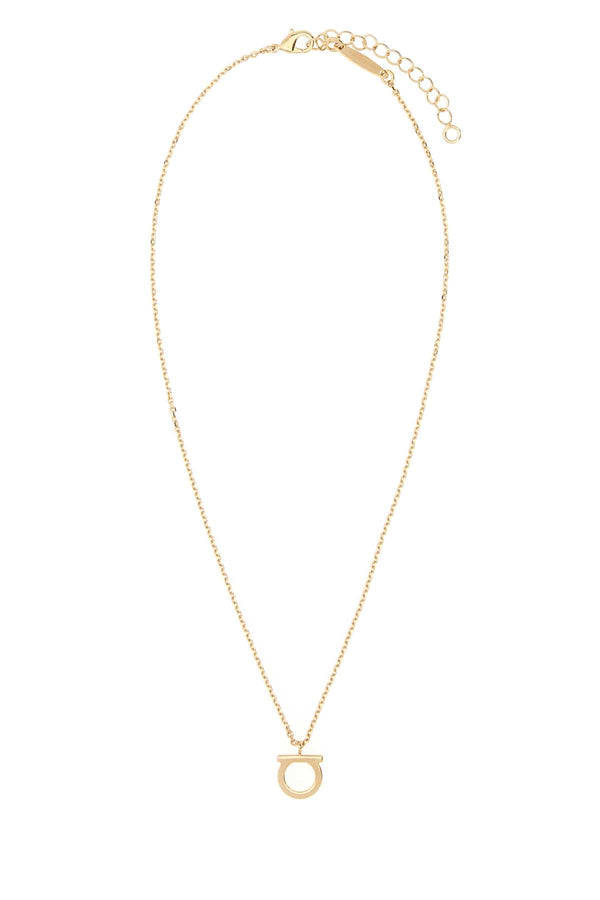 Gold Metal Gancini Necklace G.collogancioorogiovelucd12 Collane