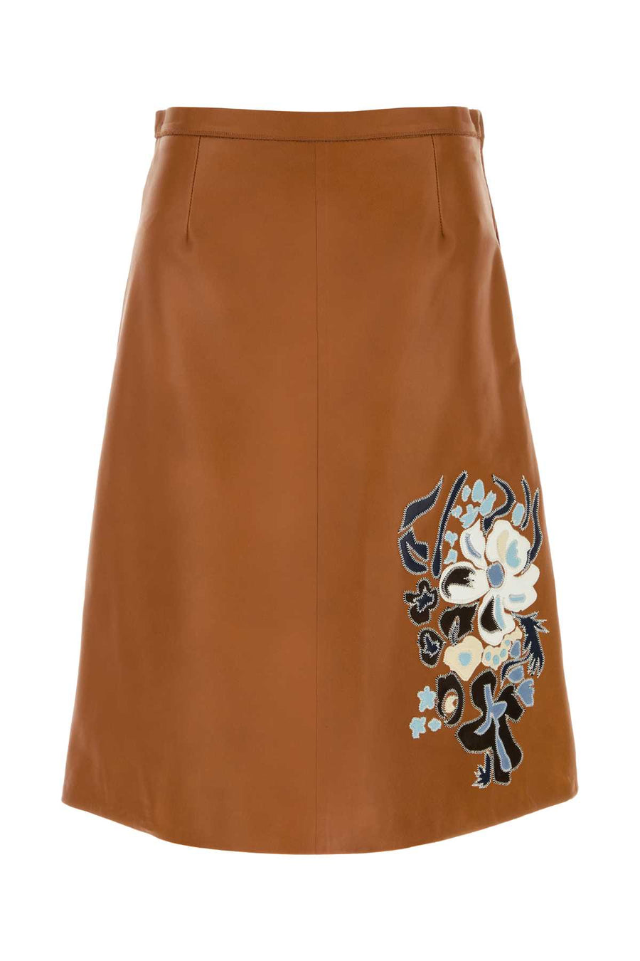 Marni Exterior: 100% Leather; Lining: 100% Viscose skirt in brown