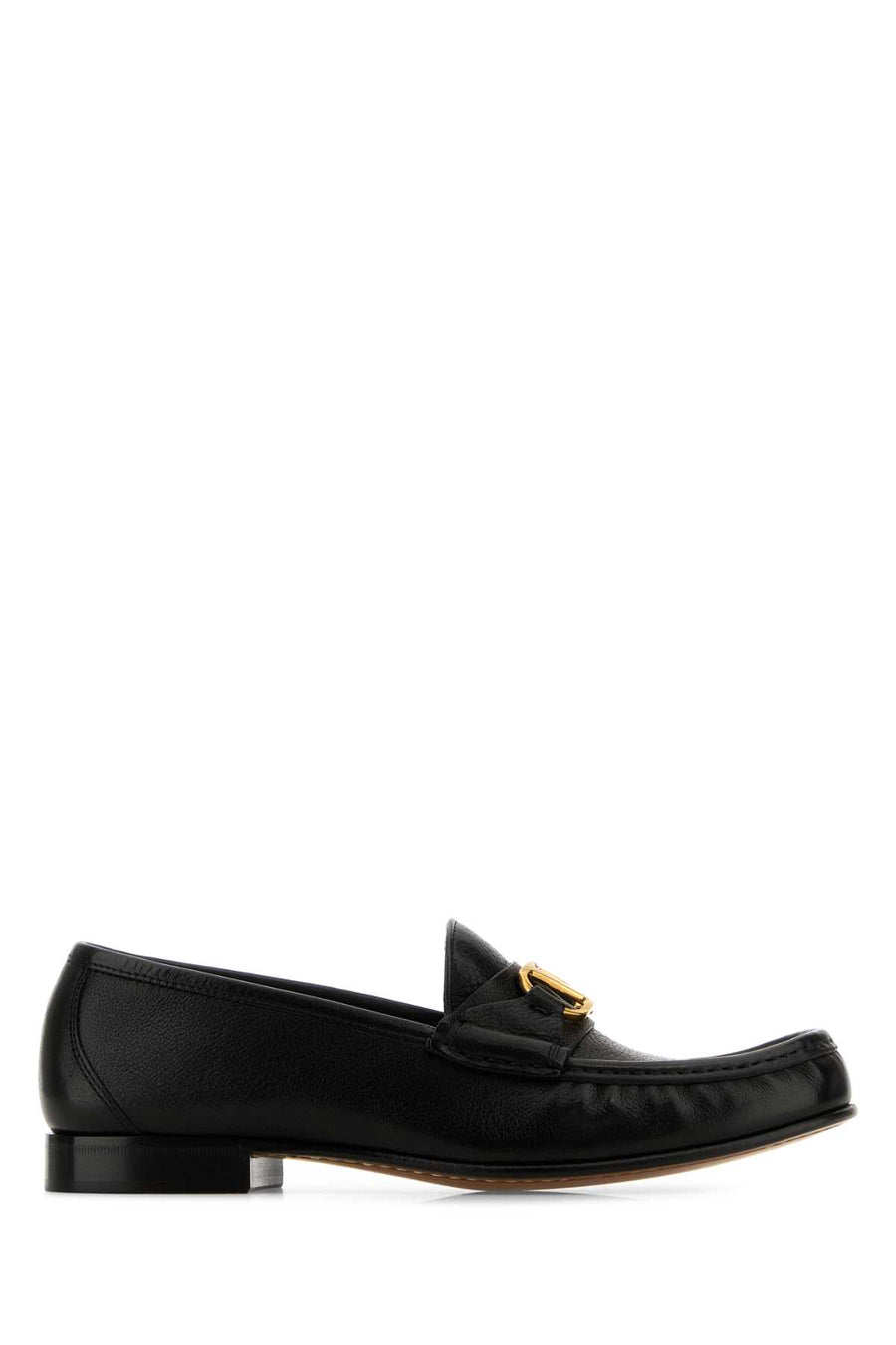 Valentino Garavani Vlogo Exterior: 100% Calf loafer in black