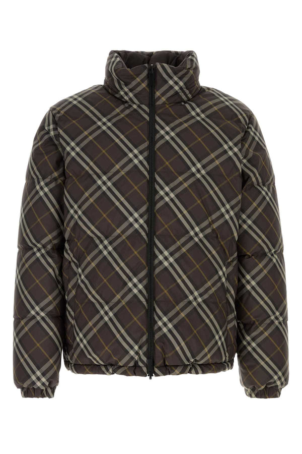 Burberry Exterior: 100% Polyester down jacket in brown