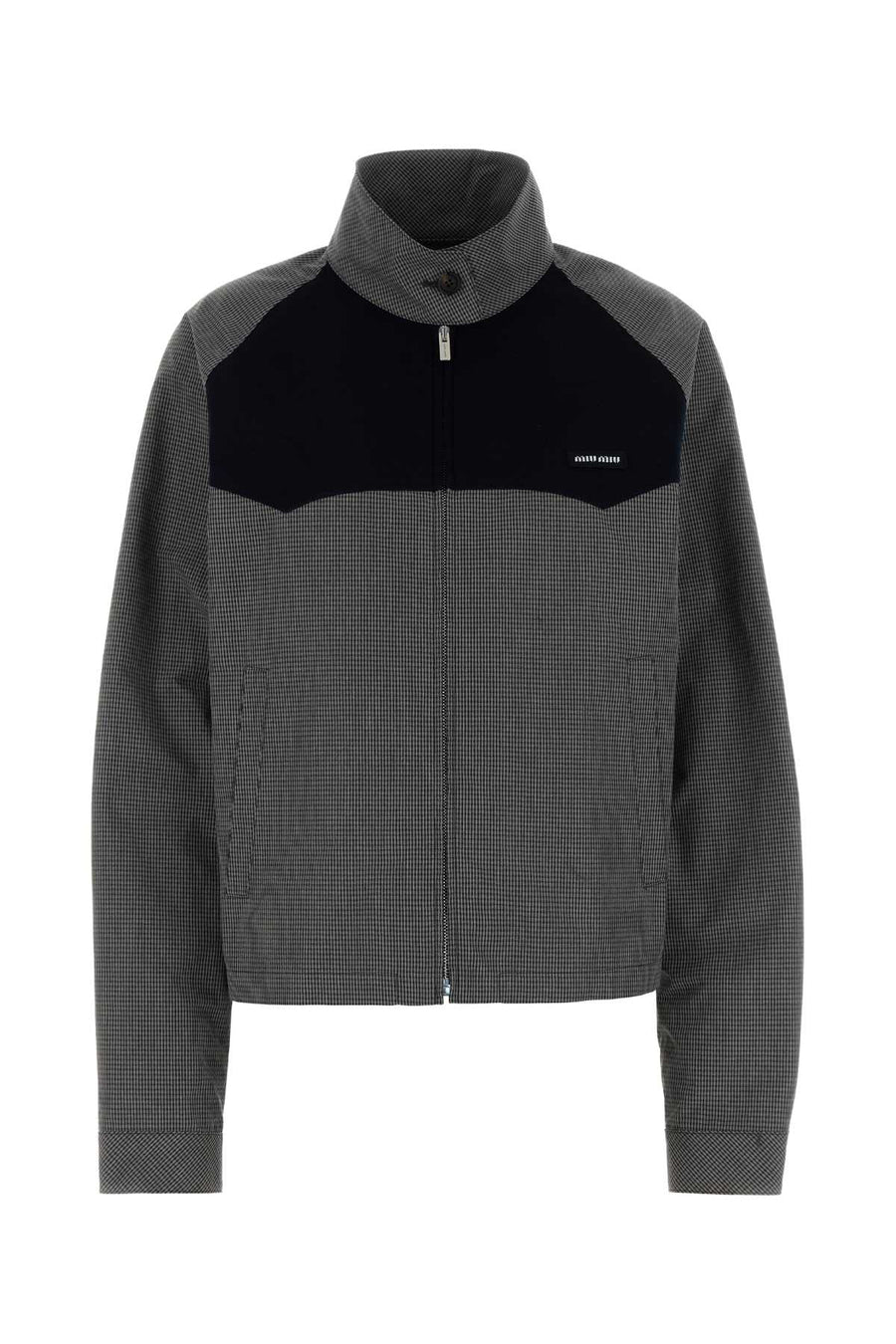Miu Miu 100% Cotton jacket in gray