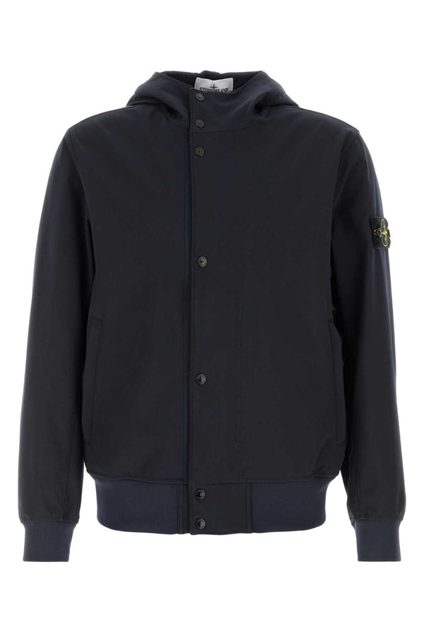 Stone Island Exterior: 92% Polyester 8% Elastane jacket in navy