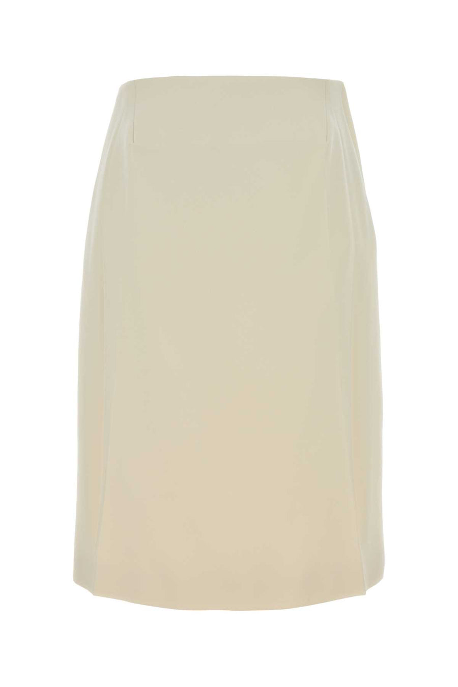 Jil Sander Exterior: 60% Acetate skirt in beige