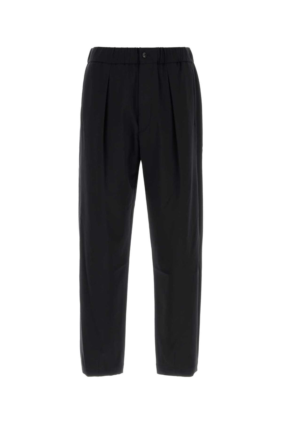 Darknavy Exterior: Virgin Wool Pantaloni