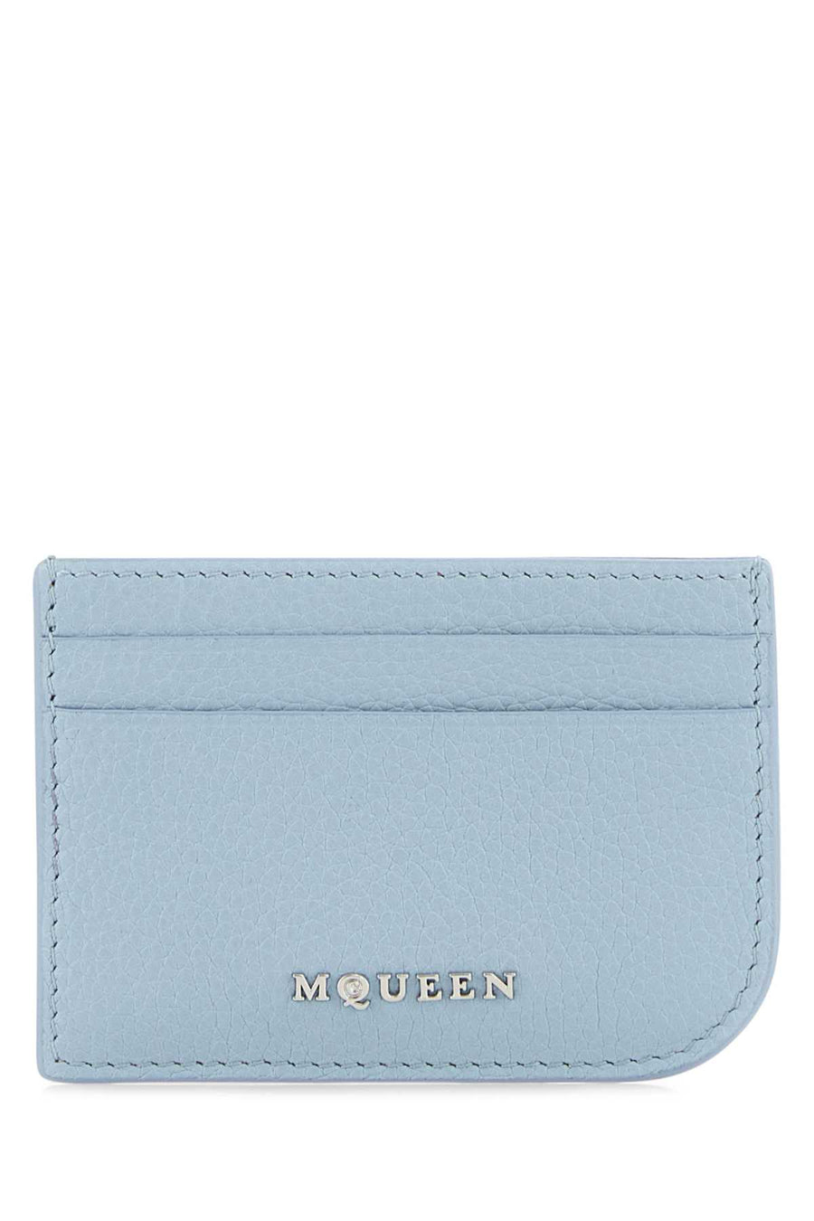 Alexander McQueen Card Exterior: 100% Leather card case in blue