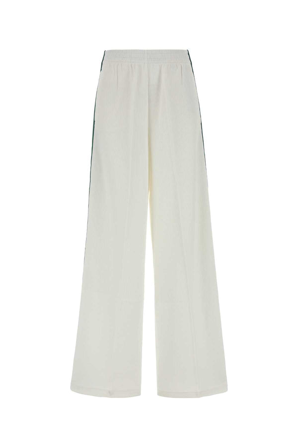 Gucci 51% Polyester joggers in white