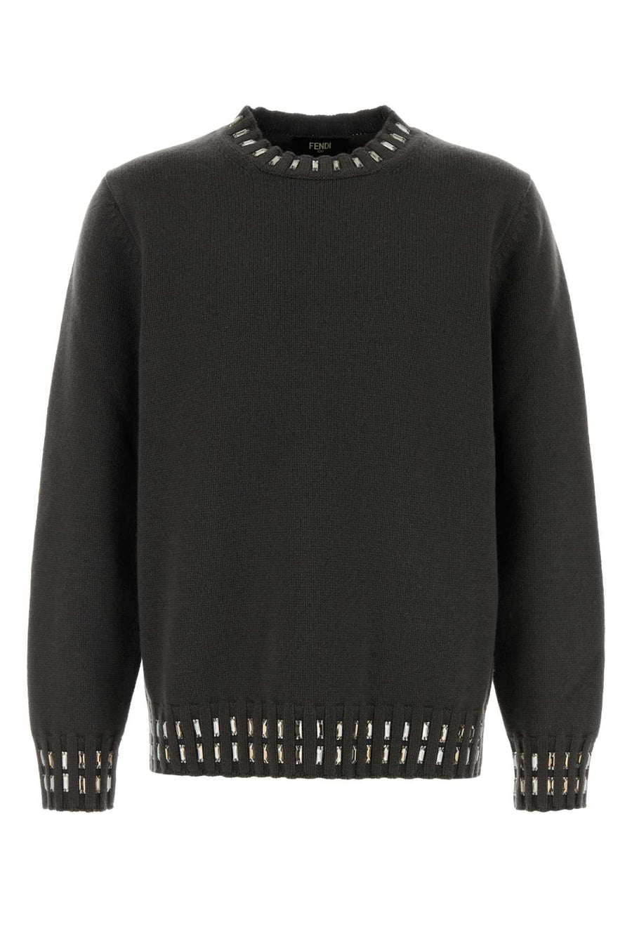 Fendi 70% Wool sweater in gray