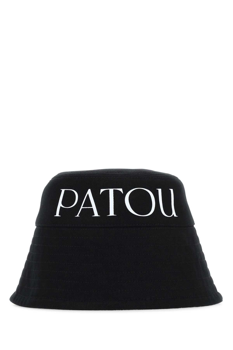 Patou Capelli 100% Cotton bucket hat in black