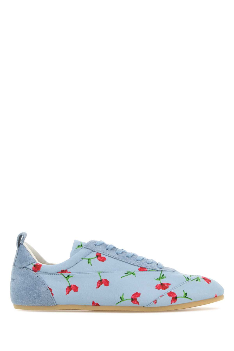 Jil Sander Exterior: 100% Polyester; Interior: 100% Fabric; Sole: Rubber sneaker in blue