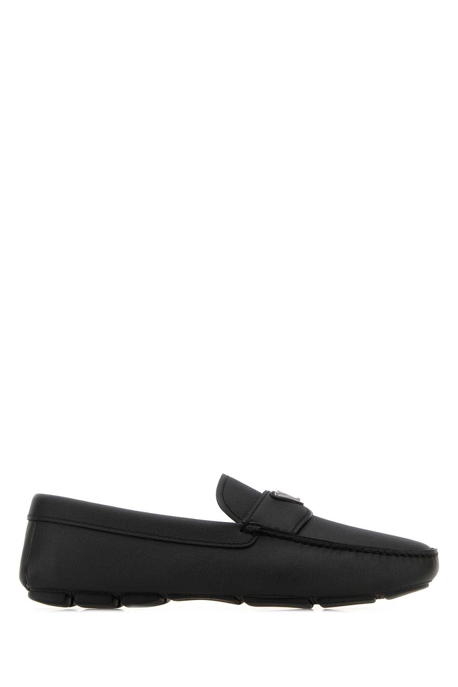 Prada Exterior: 100% Leather loafer in black
