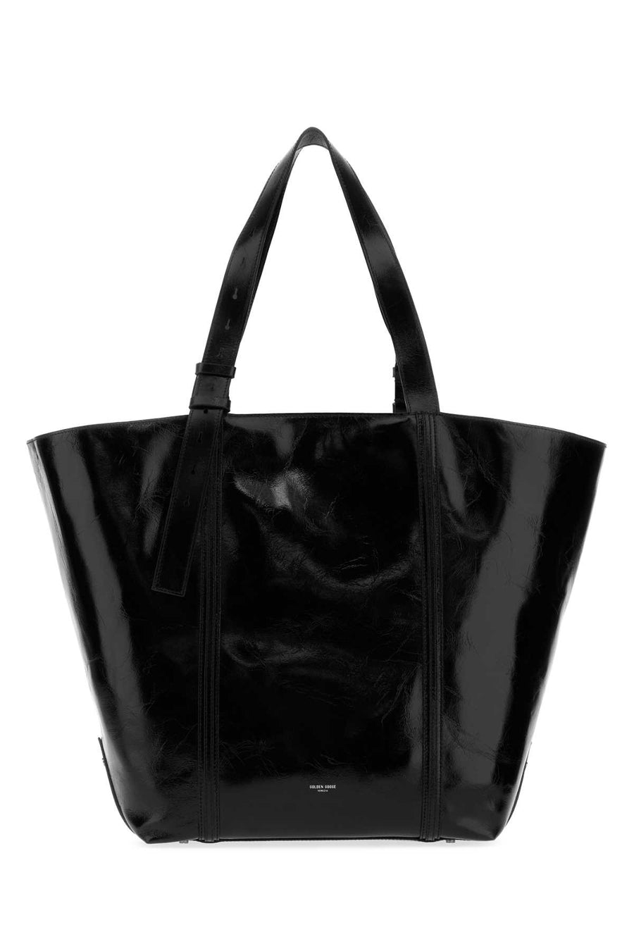 Golden Goose Deluxe Brand Cow leather 100% tote bag in black