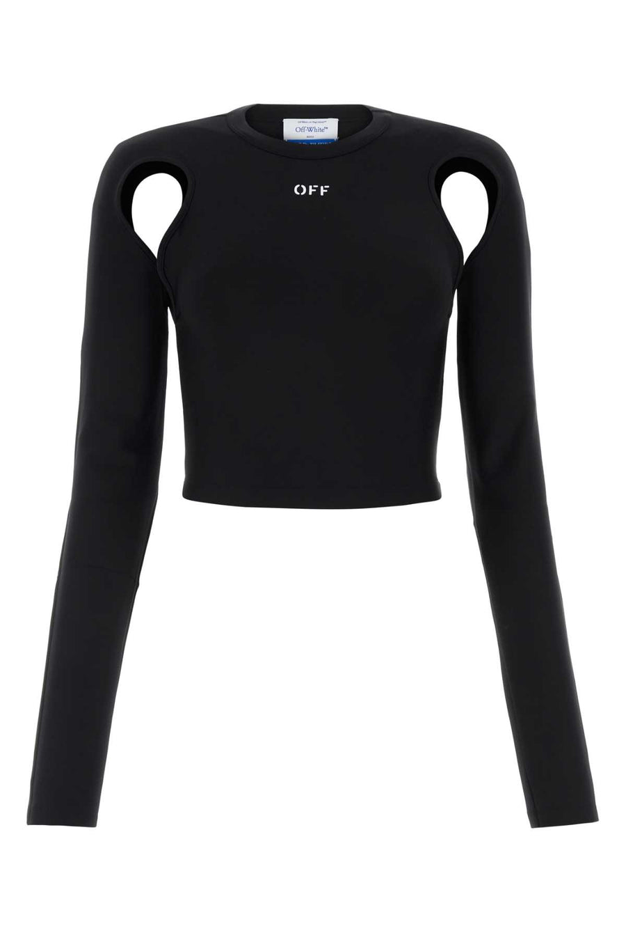 Off-White 86% Nylon 14% Elastane bodysuit in black