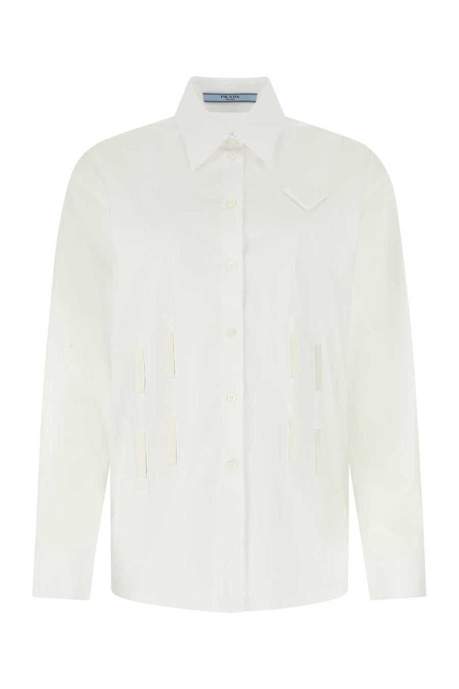 Prada 100% Cotton shirt in white