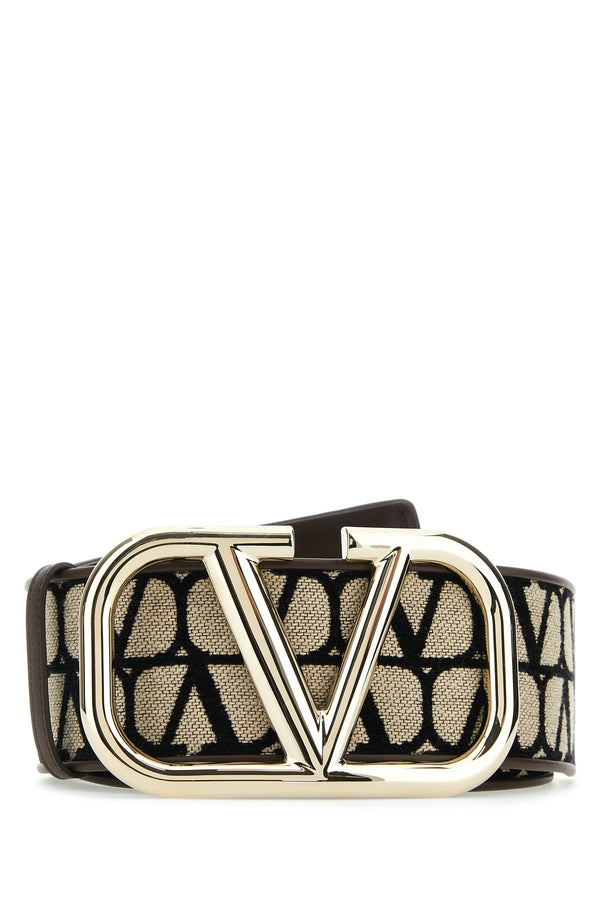 Valentino Garavani Canvas belt in multicolor
