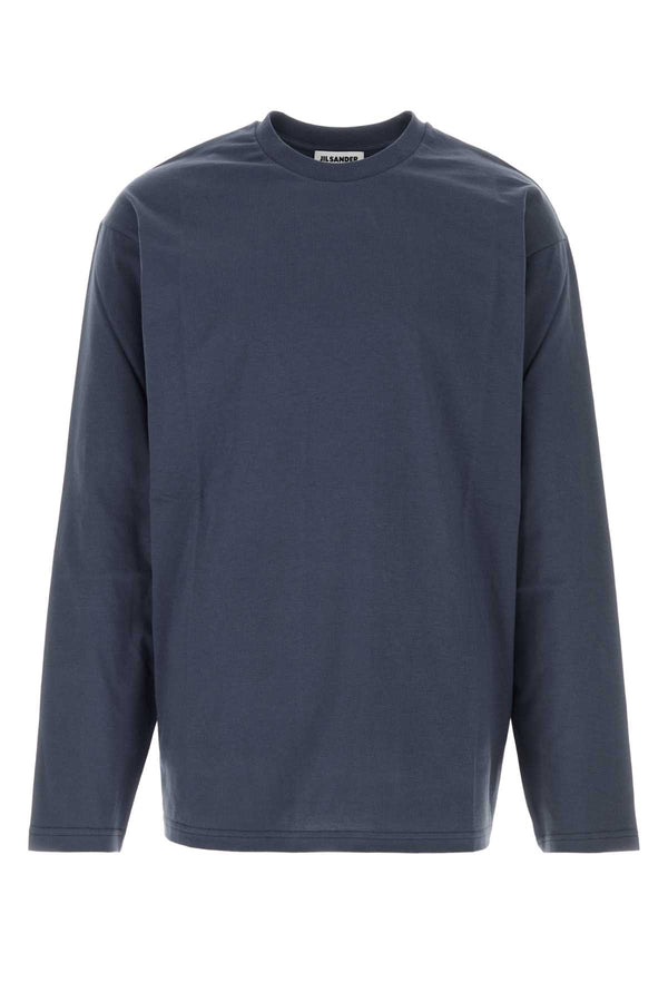Jil Sander 100% Cotton t-shirt in navy