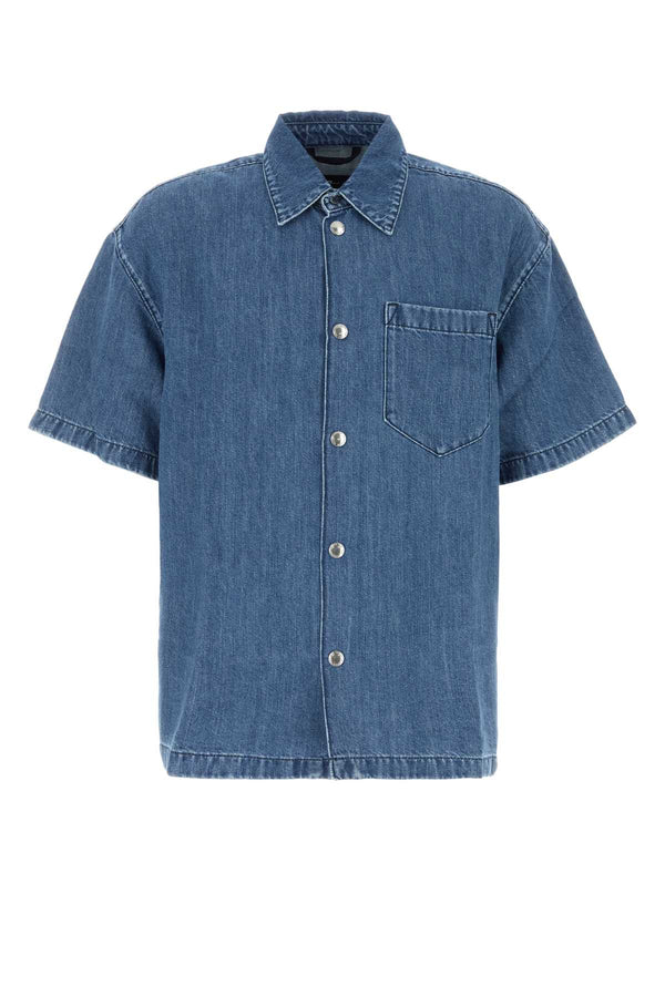 Seven For All Mankind Camp 60% Cotton shirt in blue