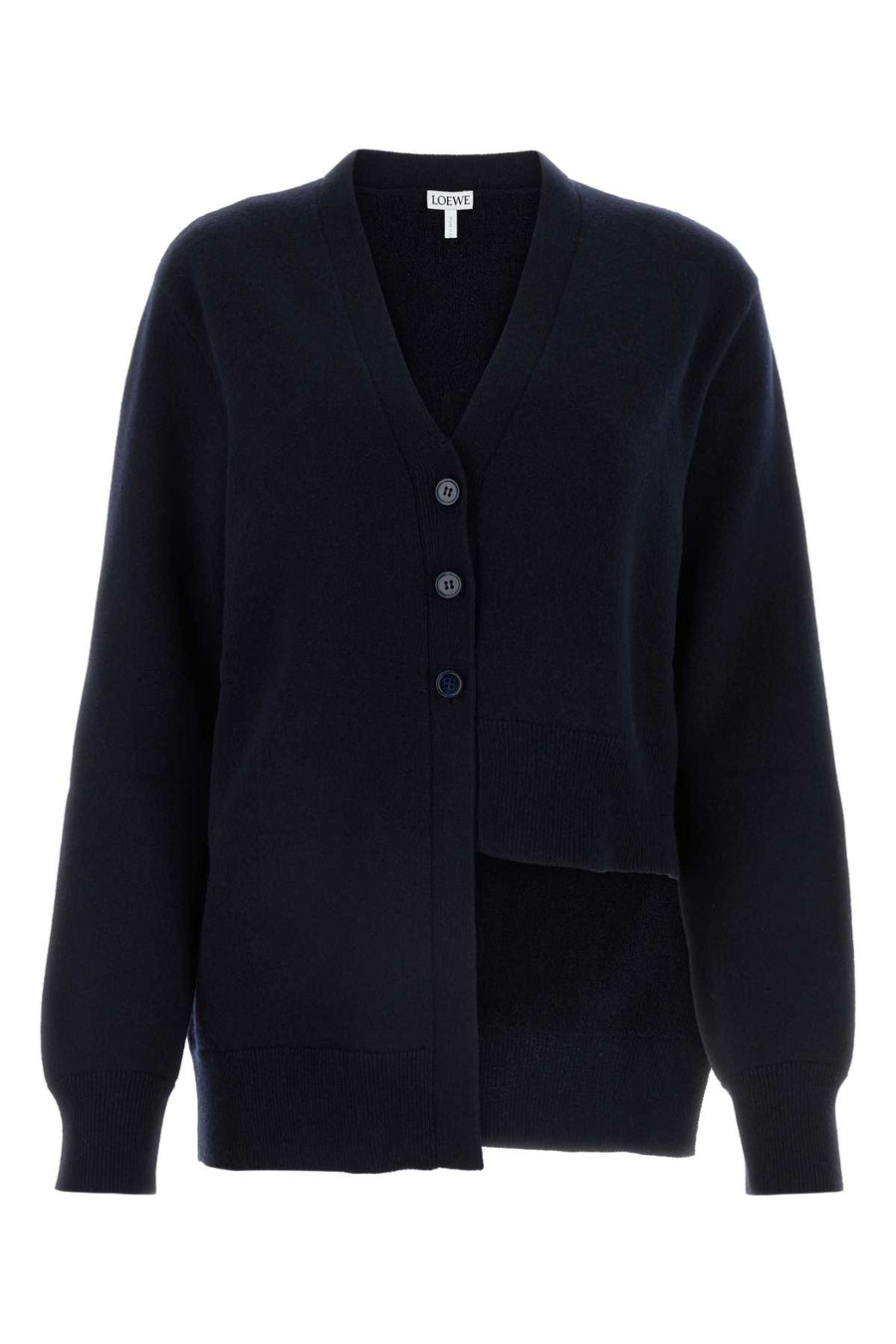 Loewe 100% Cashmere cardigan in navy