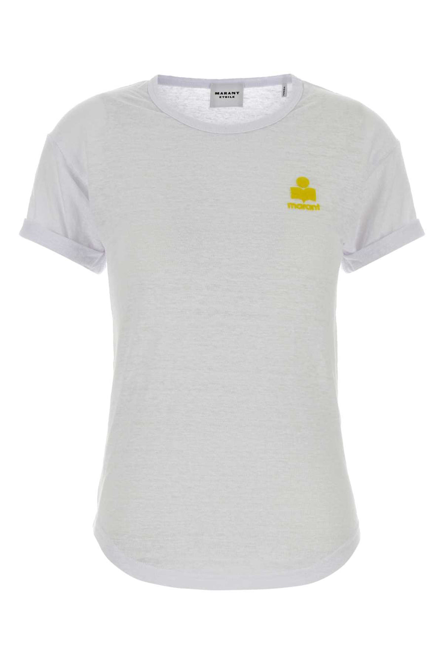 Isabel Marant Etoile 100% Linen t-shirt in white
