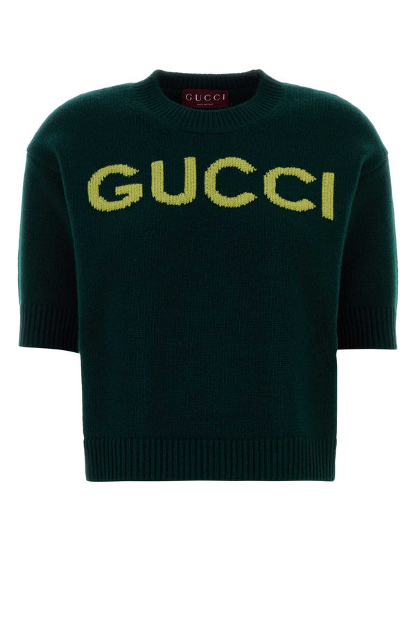 Gucci Wool sweater in green