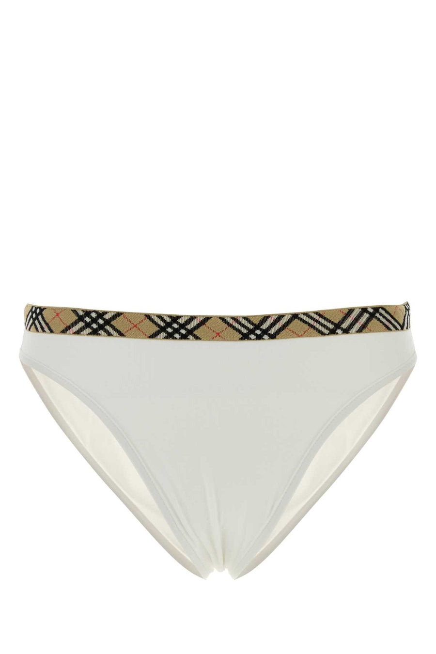 Burberry Exterior: 84% Nylon bikini bottom in white