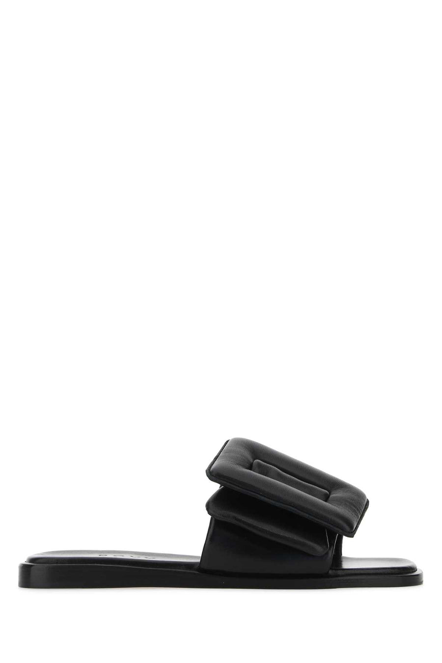 Boyy Exterior: 100% Leather slipper in black